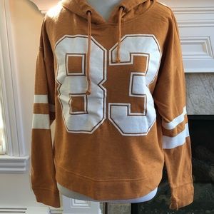 Forever 21 orange hoodie size medium